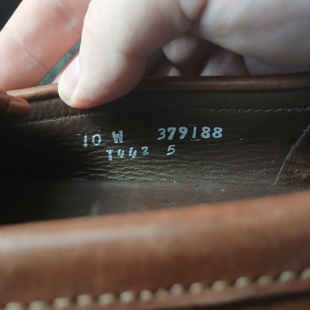 Dexter Kiltie Tassel Loafers 10W Brown Leather Comfort Dark Academia Prep - Picture 4 of 10